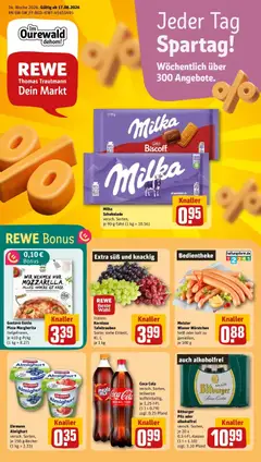 Vorschau von dem Prospekt des Geschäftes Rewe, gültig ab dem 17.08.2026