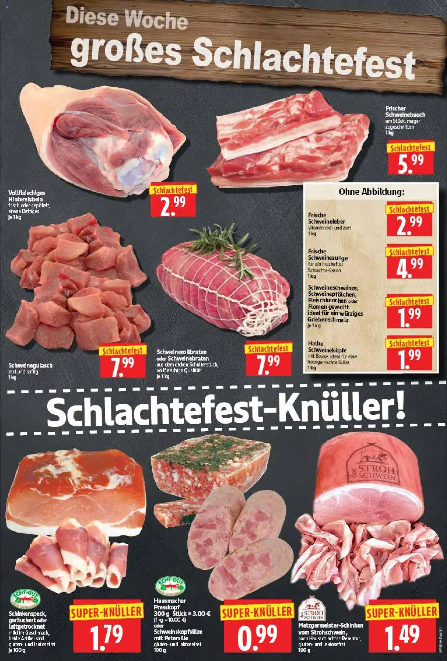 Vorschau von dem Prospekt des Geschäftes HERKULES, gültig ab dem 02.11.2026 - Petersilie, Schweinebauch