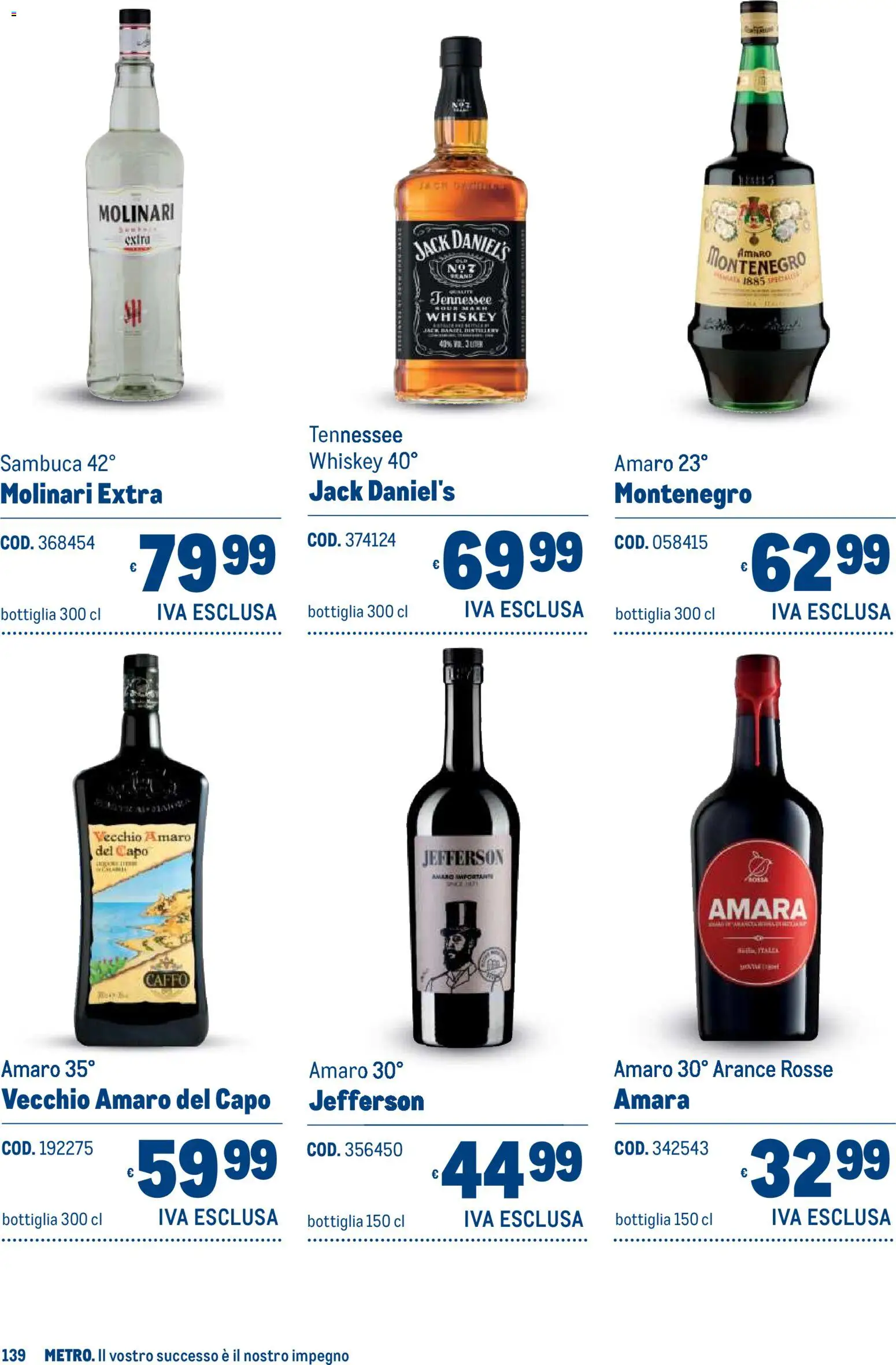 Anteprima dell'opuscolo Metro volantino Regalistica Natale dal negozio Metro valido da 19/10/2026 - Amaro, Arance, Bottiglia, Jack Daniel’s
