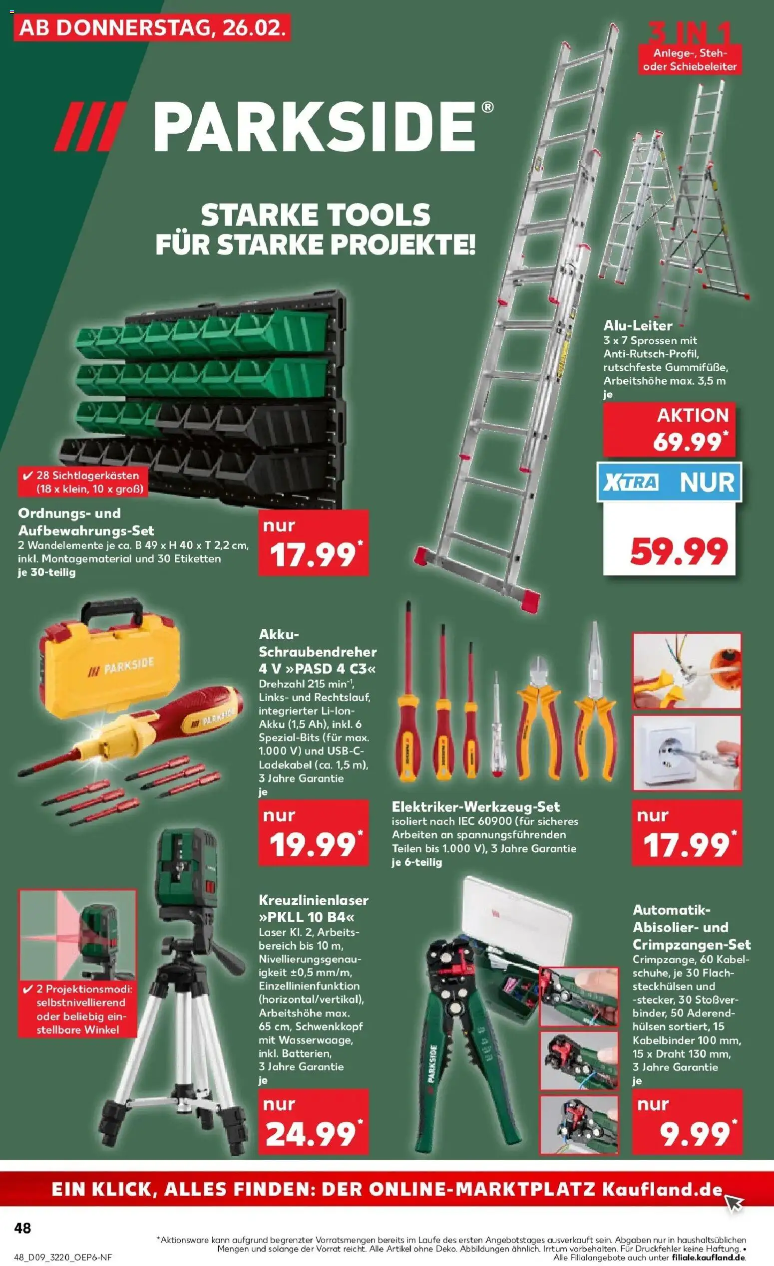 Vorschau von dem Prospekt des Geschäftes Kaufland, gültig ab dem 26.02.2026 - Kabel, Ladekabel