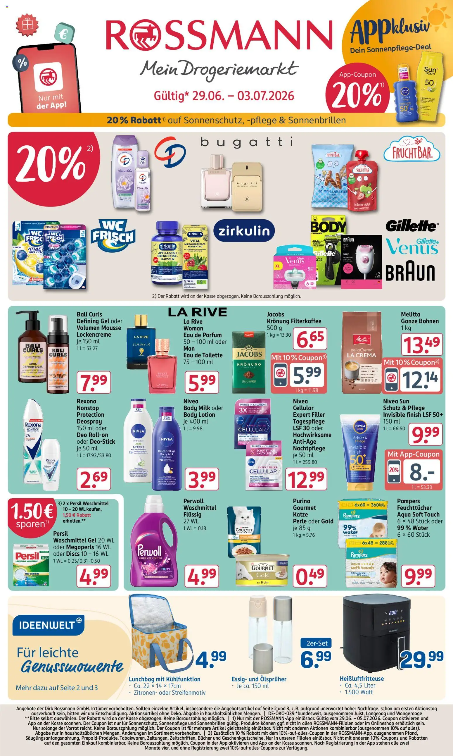 Vorschau von dem Prospekt des Geschäftes Rossmann, gültig ab dem 29.06.2026