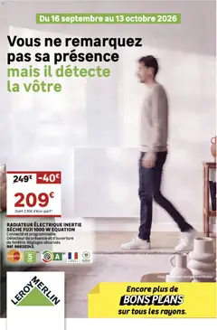 Prévisualisation de Leroy Merlin catalogue du magasin Leroy Merlin formulaire valide 16/09/2026