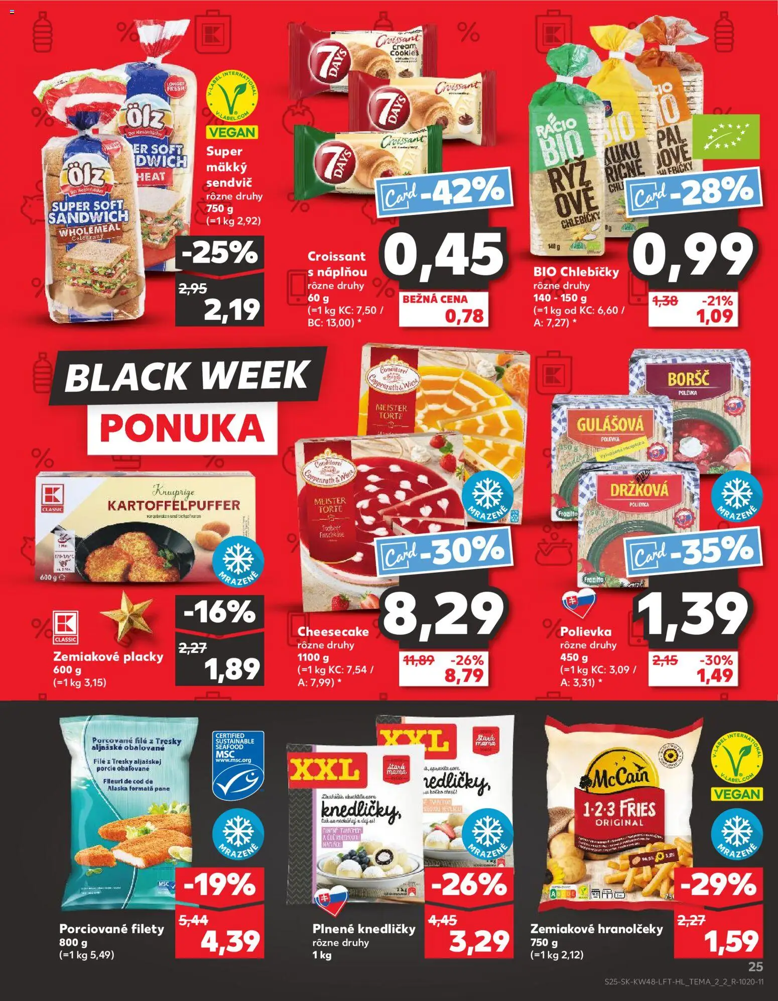 Náhľad Kaufland letáku platného od 27.11.2025 - Croissant, Sendvič