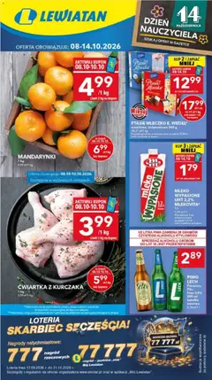 Pogląd gazetki "Lewiatan gazetka - Ostrów Wielkopolski" ze sklepu Lewiatan ważnej od 08.10.2026