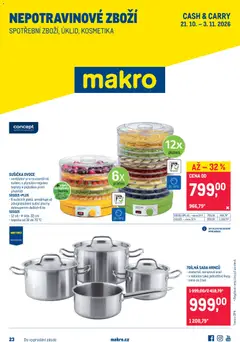 Náhled nabídky: Makro Makro leták - Nepotravinové zboží platný od 21.10.2026