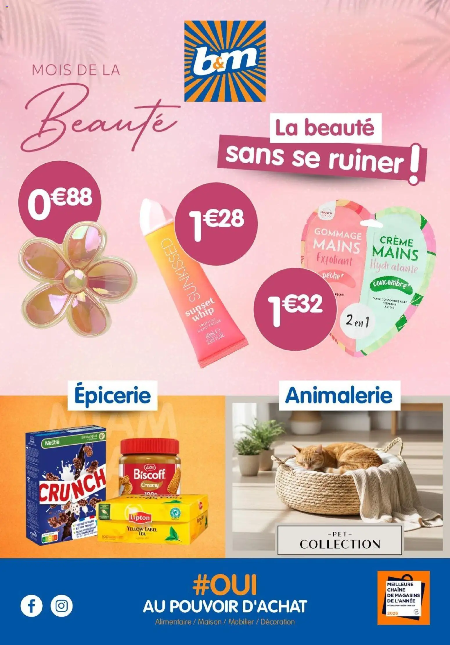 Prévisualisation de B&M - Catalogue PGC avril du magasin B&M formulaire valide 15/04/2026 - Décoration, Concombre, Crème, Blé, Gommage, Exfoliant
