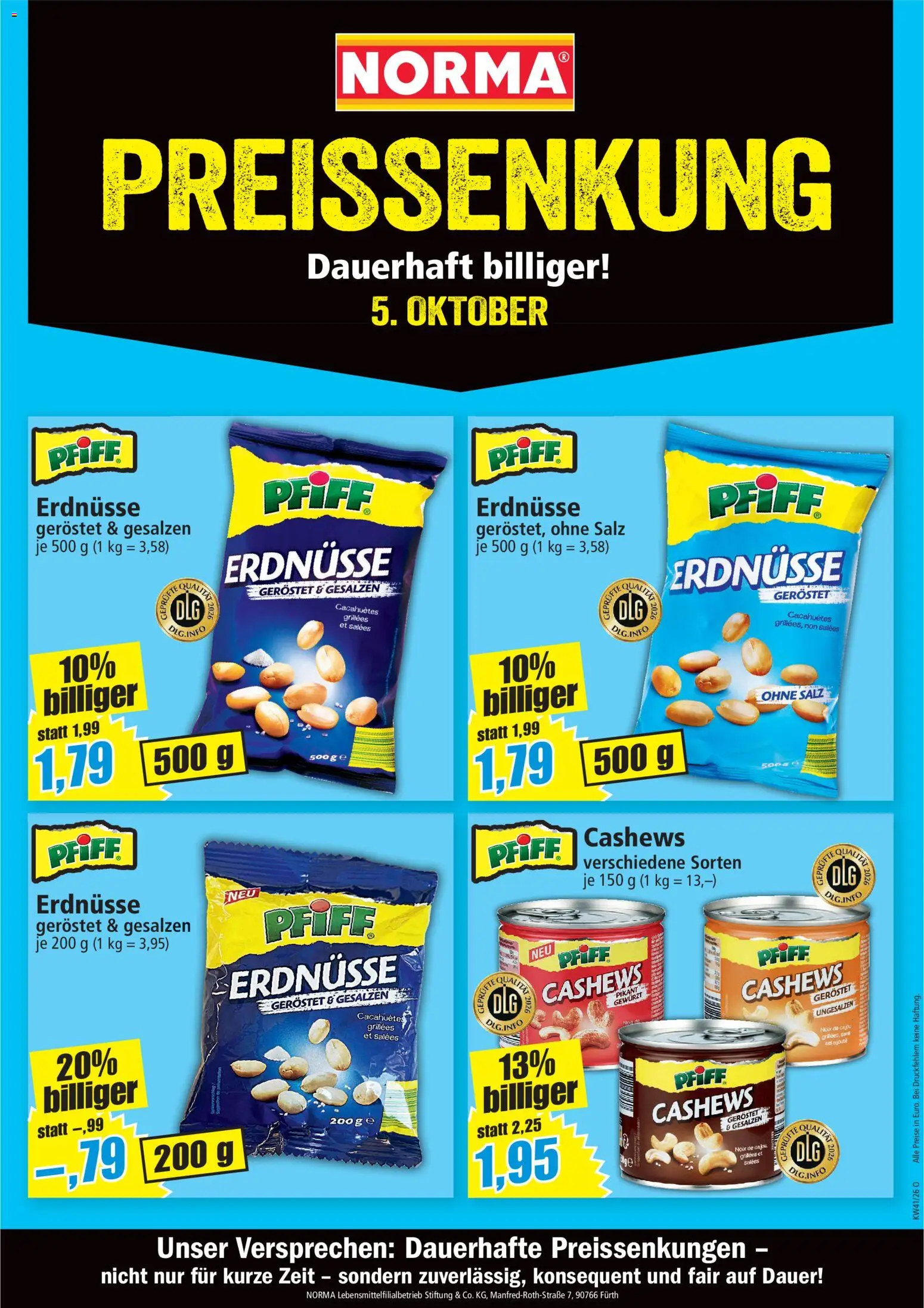 Vorschau von dem Prospekt des Geschäftes Norma, gültig ab dem 02.11.2026