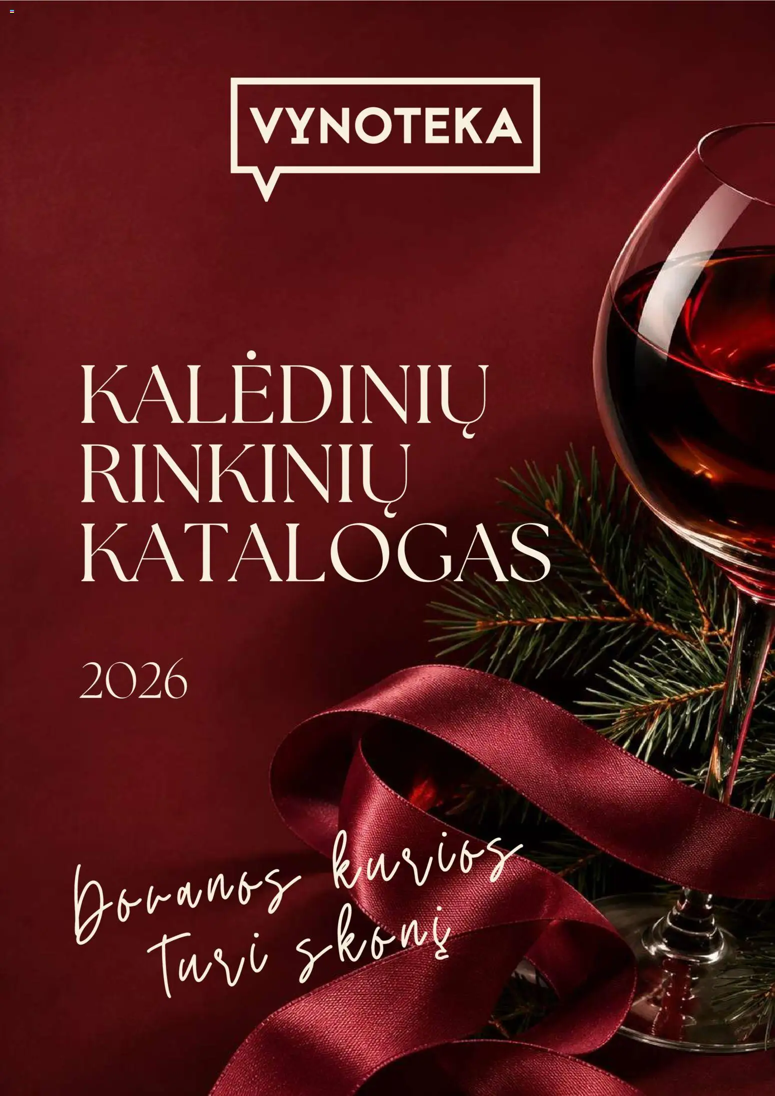 VYNOTEKA parduotuvės leidinio VYNOTEKA leidinys galiojančio nuo 2026.10.26 peržiūra