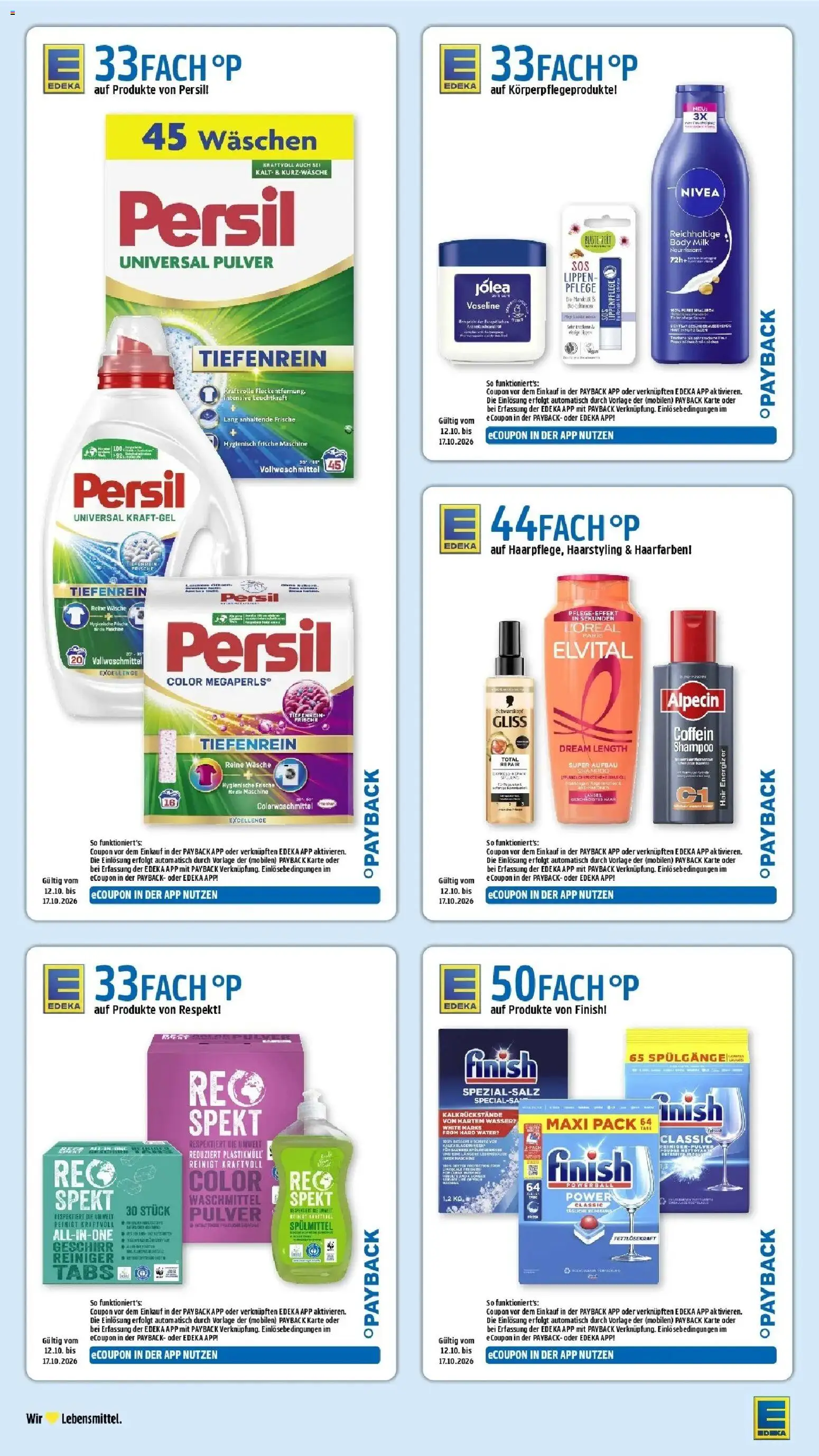 Vorschau von dem Prospekt des Geschäftes Edeka, gültig ab dem 12.10.2026