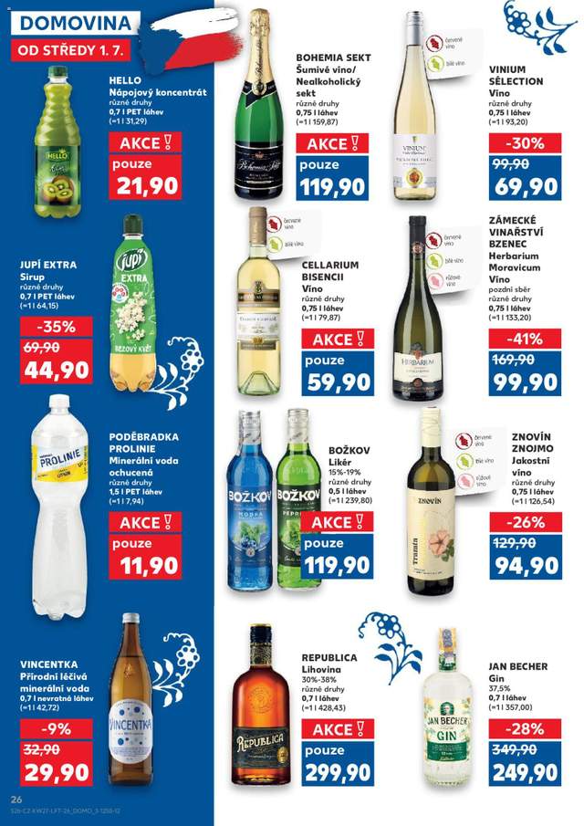 Nový Kaufland leták od 01.07.