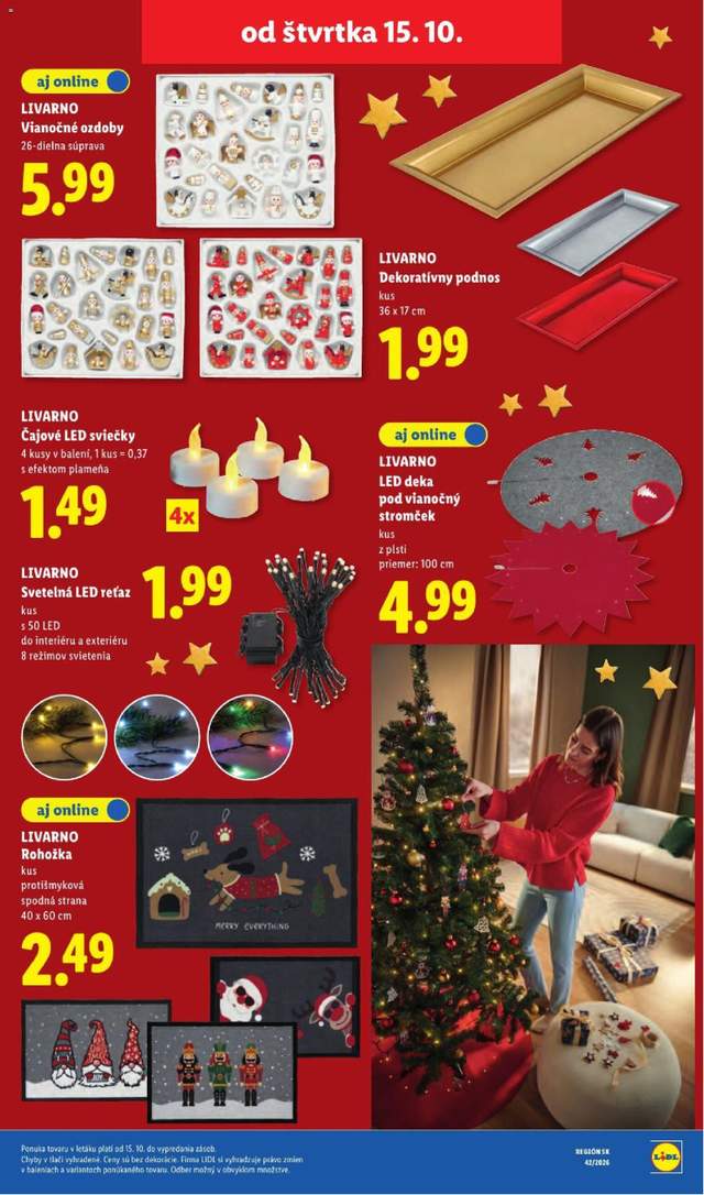 Nový Lidl leták od 12.10.