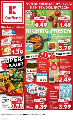 Vorschau von dem Prospekt des Geschäftes Kaufland, gültig ab dem 09.07.2026