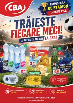 Previzualizarea de cataloage: CBA CBA Catalog valabil de la 10.07.2026