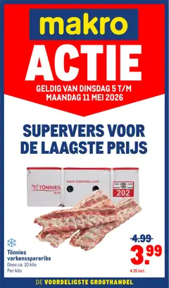 Voorbeeld van Makro folder - Versdeals van winkel Makro geldig vanaf 05-05-2026