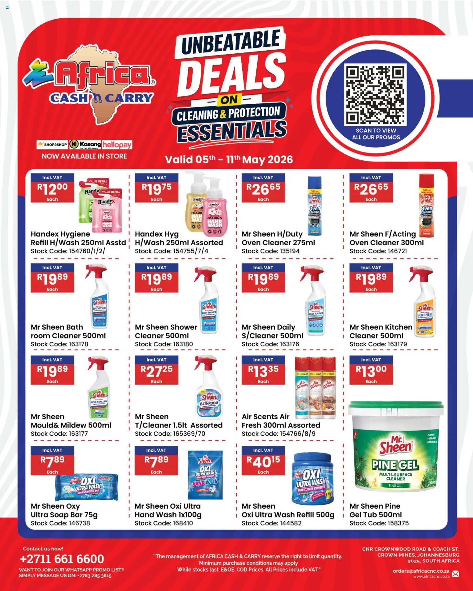 Preview of Africa Cash & Carry flyer valid from 05/05/2026
