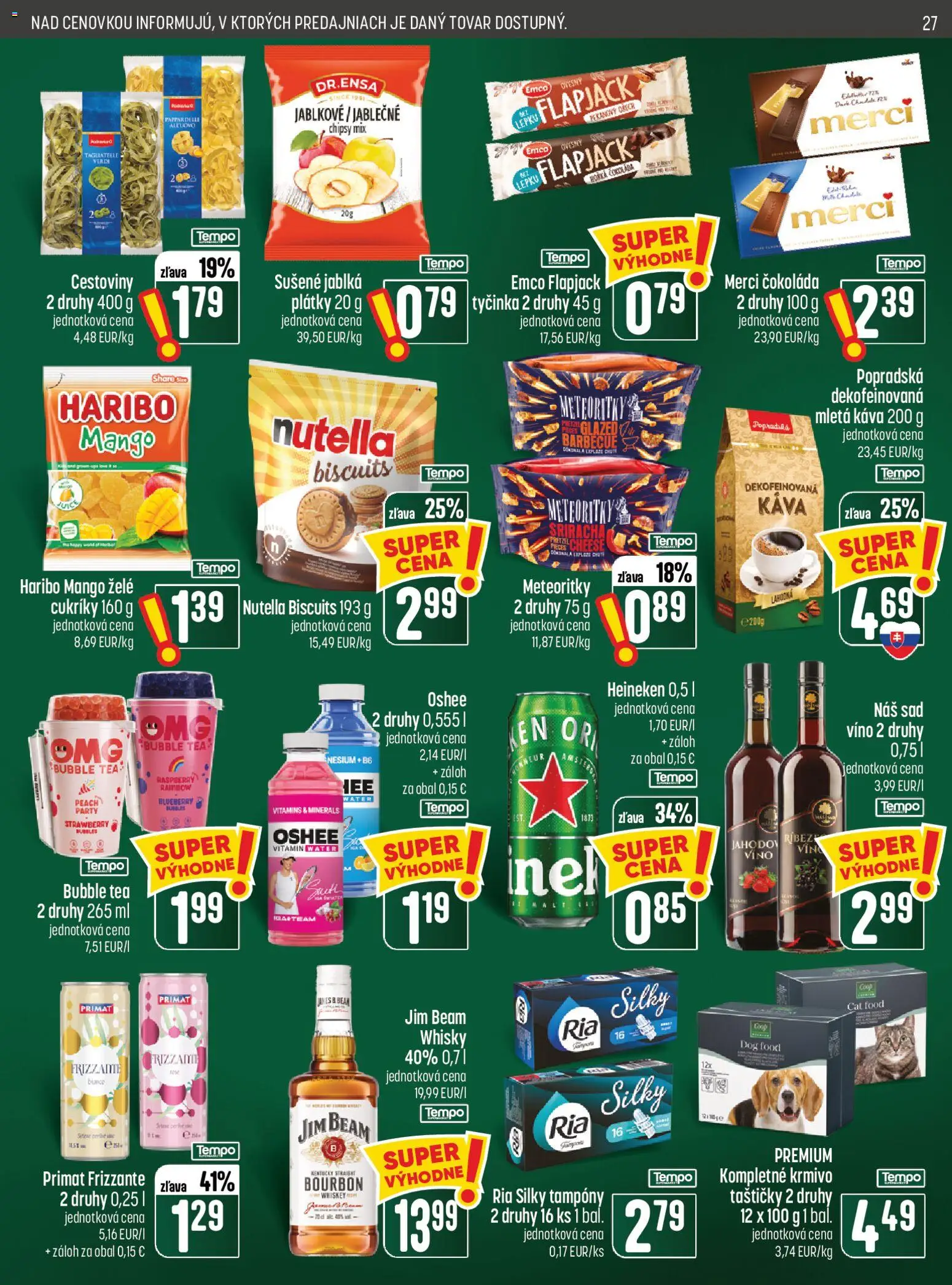 Náhľad COOP Jednota letáku platného od 08.10.2026