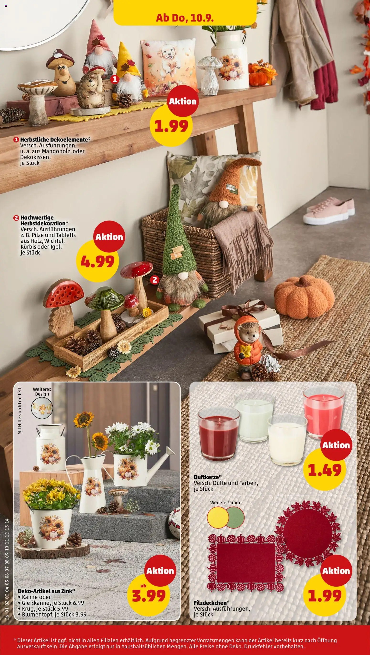 Vorschau von dem Prospekt des Geschäftes Penny, gültig ab dem 07.09.2026 - Kürbis