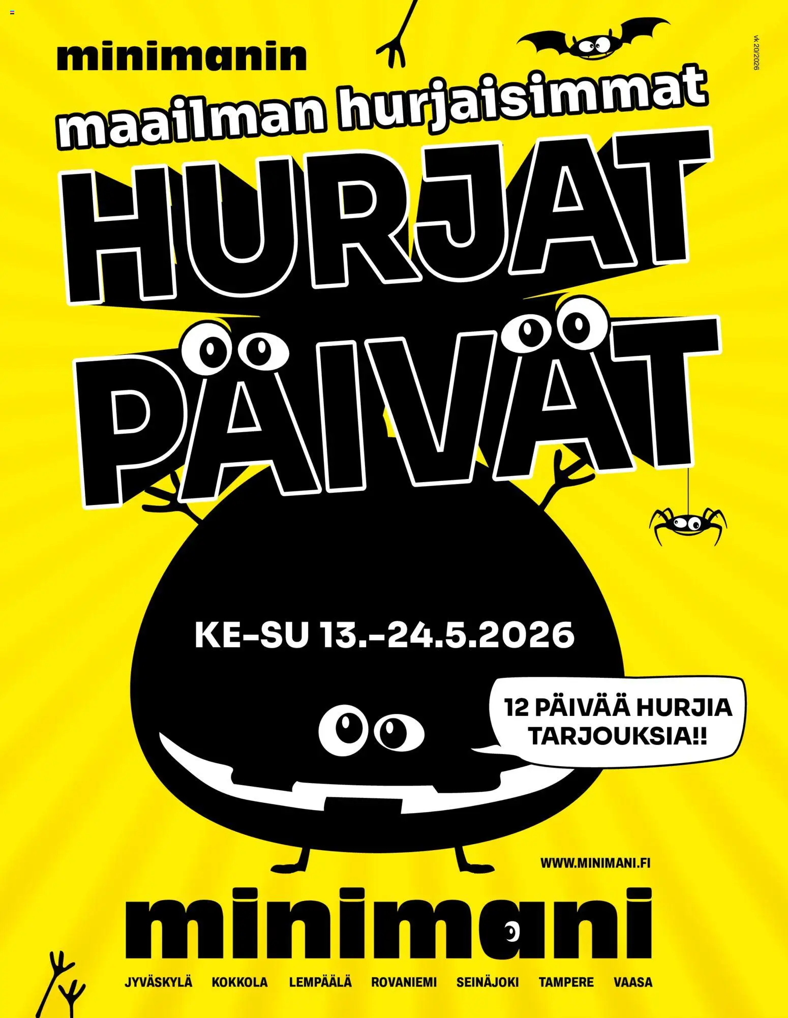 Kaupan Minimani Minimani tarjoukset esikatselu, voimassa 13/05/2026