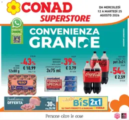 Anteprima dell'opuscolo Conad volantino Superstore Lombardia dal negozio Conad valido da 12/08/2026