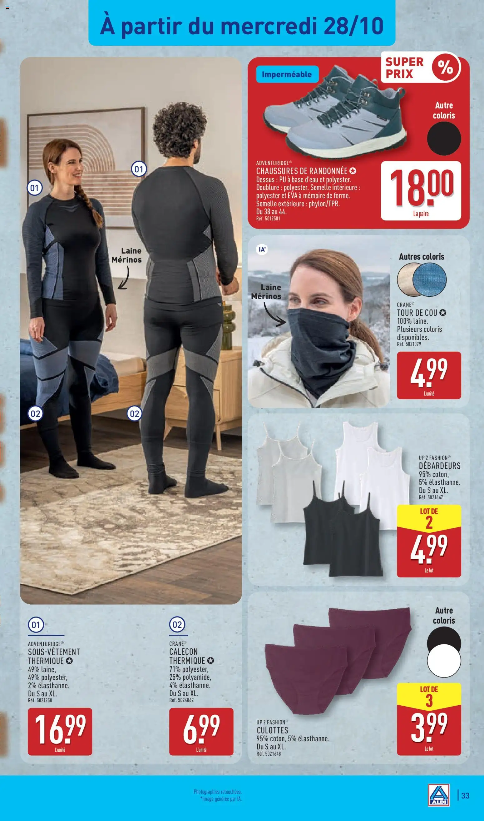 Prévisualisation de Aldi catalogue du magasin Aldi formulaire valide 27/10/2026
