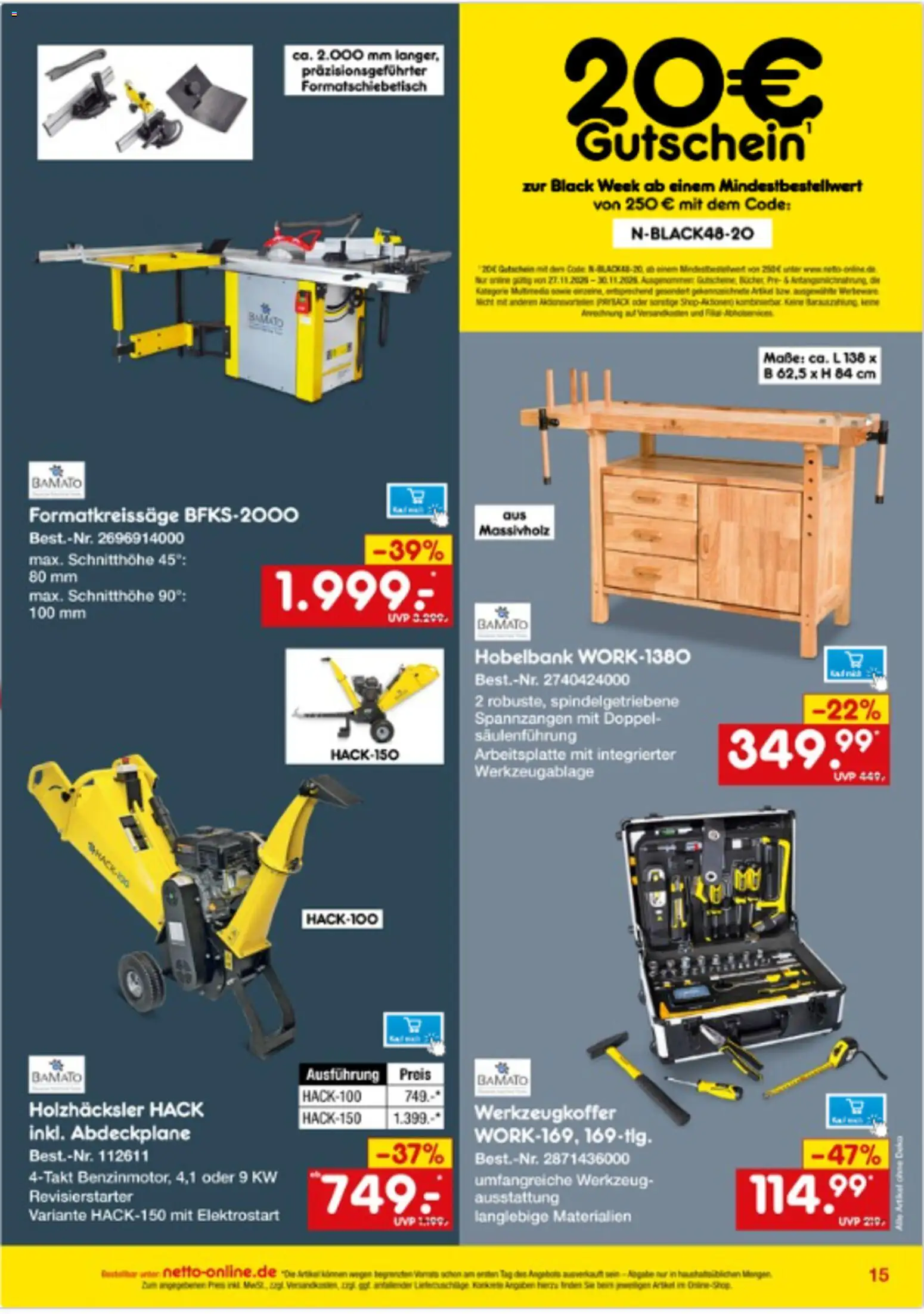 Vorschau von dem Prospekt des Geschäftes Netto Marken-Discount, gültig ab dem 01.11.2026 - Tür