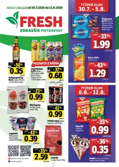 Náhľad Fresh letáku platného od 30.07.2026