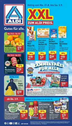 Vorschau von dem Prospekt des Geschäftes Aldi, gültig ab dem 31.08.2026