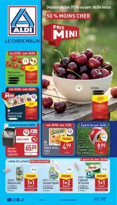 Prévisualisation de Aldi Folder de la semaine 23 du magasin Aldi formulaire valide 01/06/2026