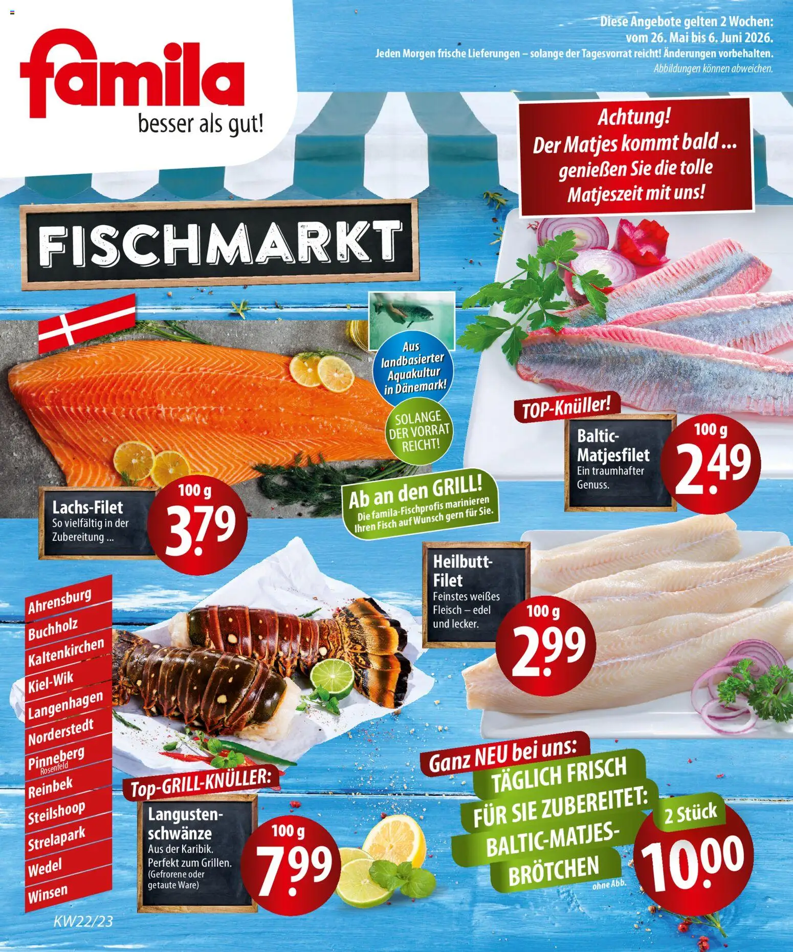 Vorschau von dem Prospekt des Geschäftes Famila, gültig ab dem 26.05.2026