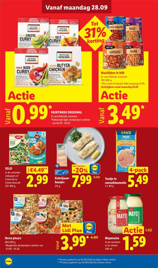 Nieuwe Lidl folder vanaf 28-09