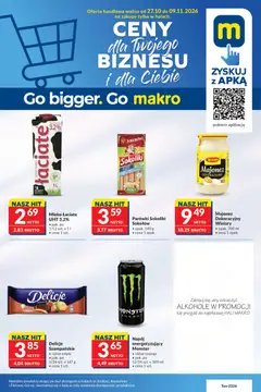 Pogląd gazetki "Makro gazetka" ze sklepu Makro ważnej od 27.10.2026