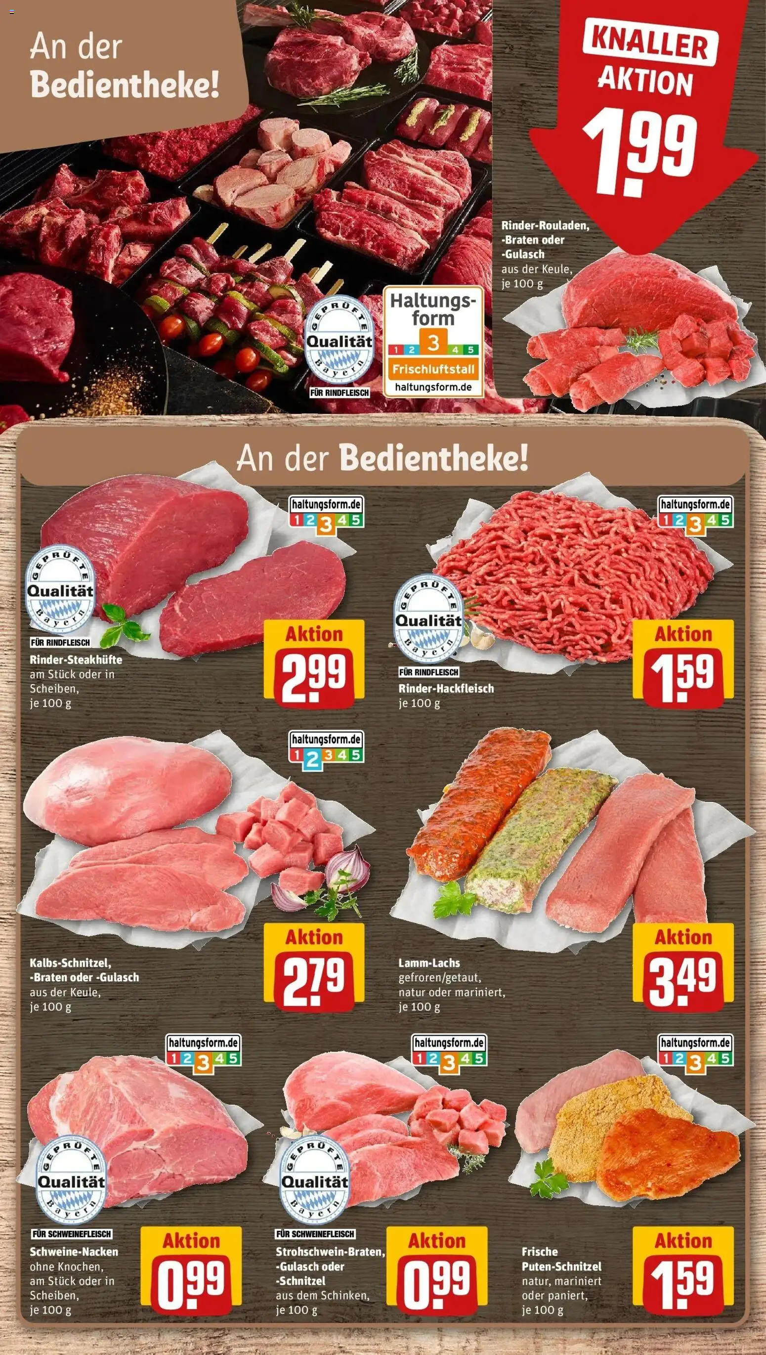Vorschau von dem Prospekt des Geschäftes Rewe, gültig ab dem 26.10.2026