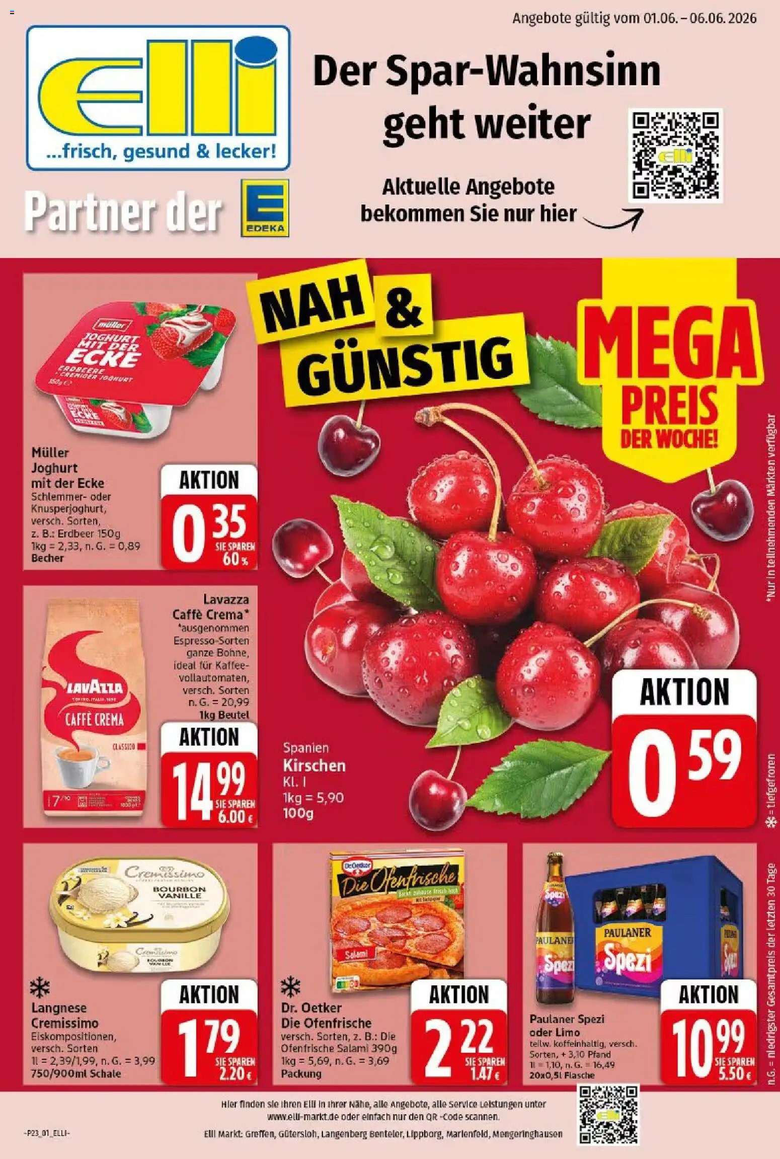 Vorschau von dem Prospekt des Geschäftes Elli Markt, gültig ab dem 01.06.2026