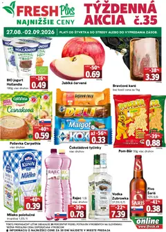 Náhľad Fresh letáku platného od 27.08.2026