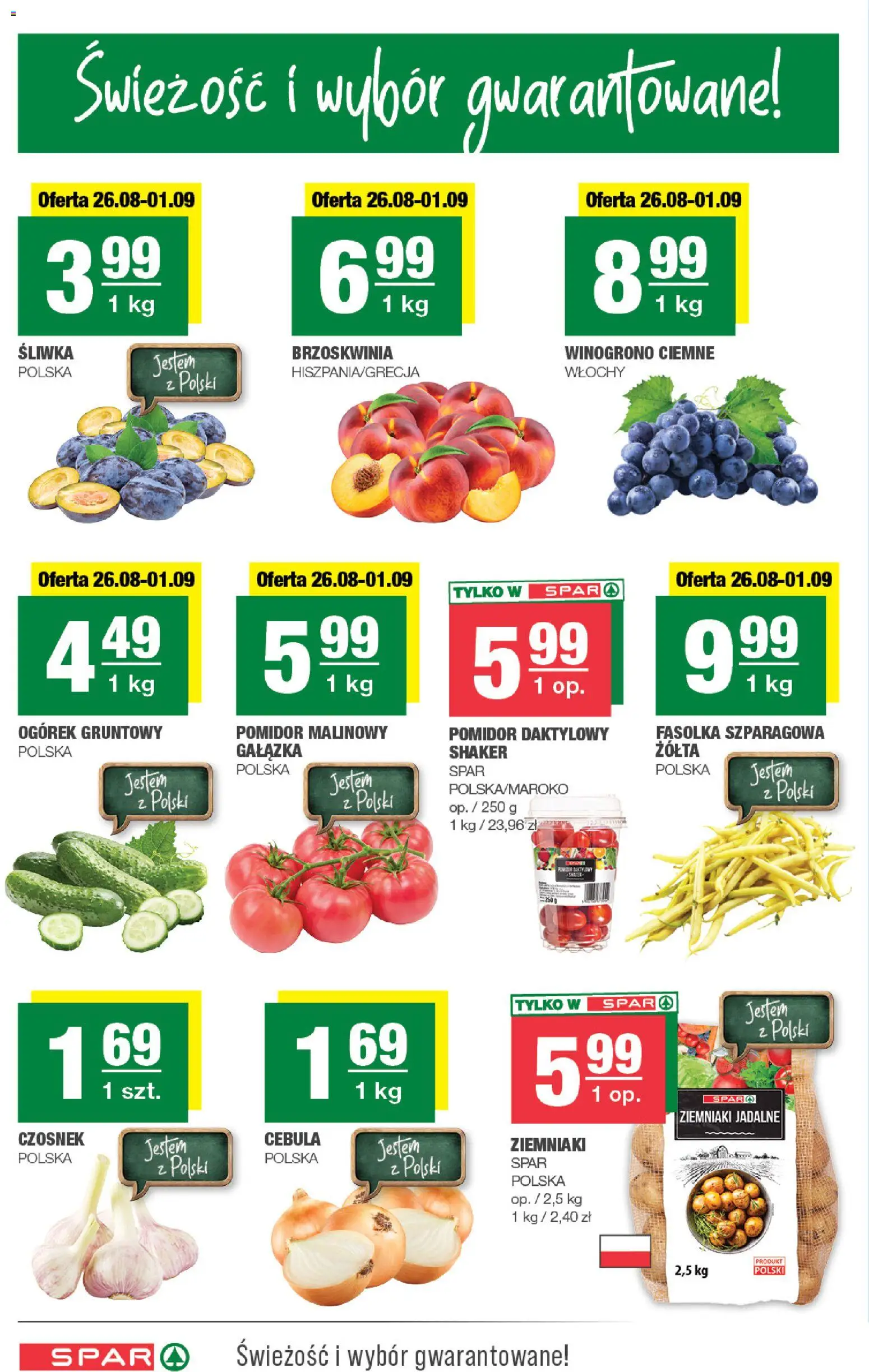 Pogląd gazetki "Spar gazetka" ze sklepu Spar ważnej od 26.08.2026