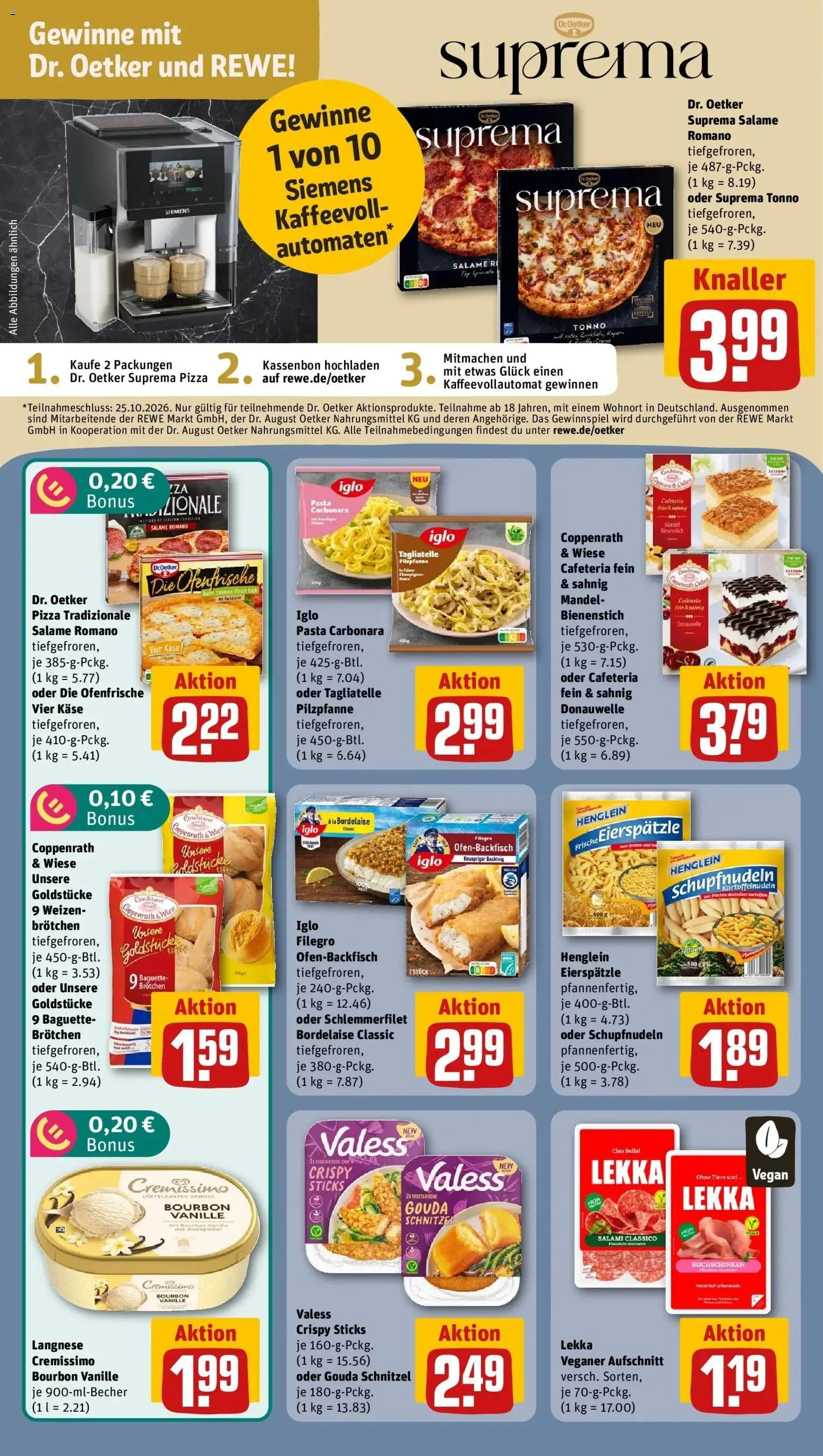 Vorschau von dem Prospekt des Geschäftes Rewe, gültig ab dem 05.10.2026