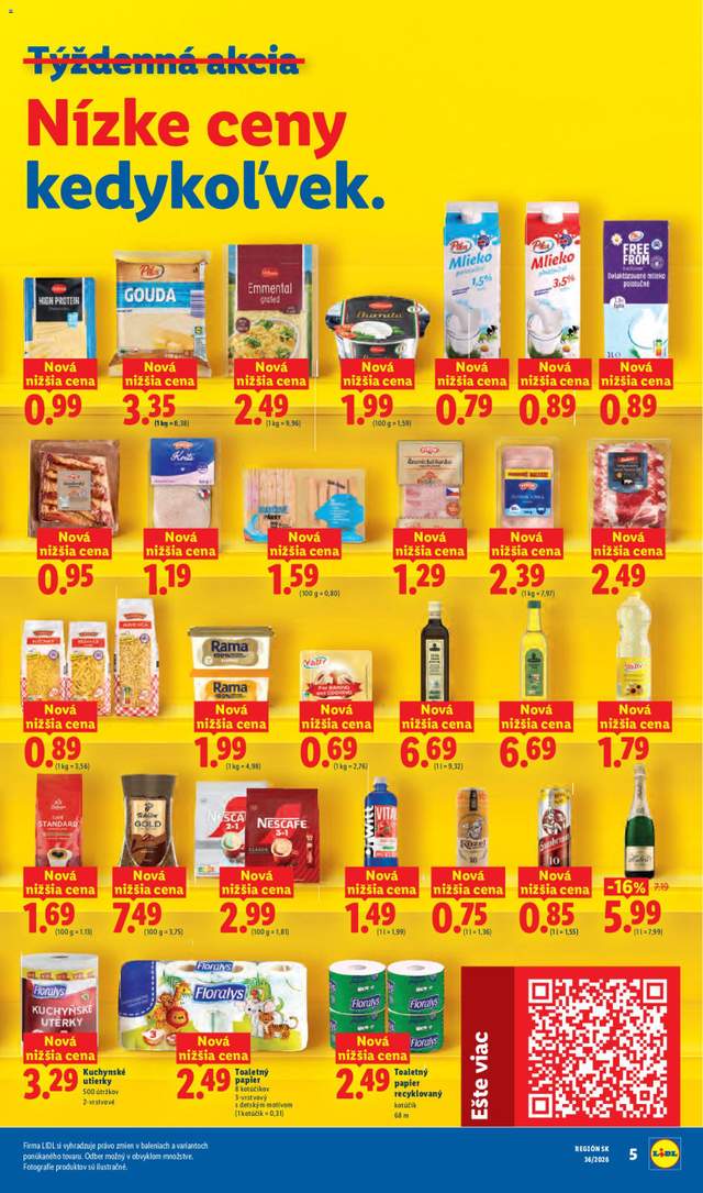 Nový Lidl leták od 31.08.