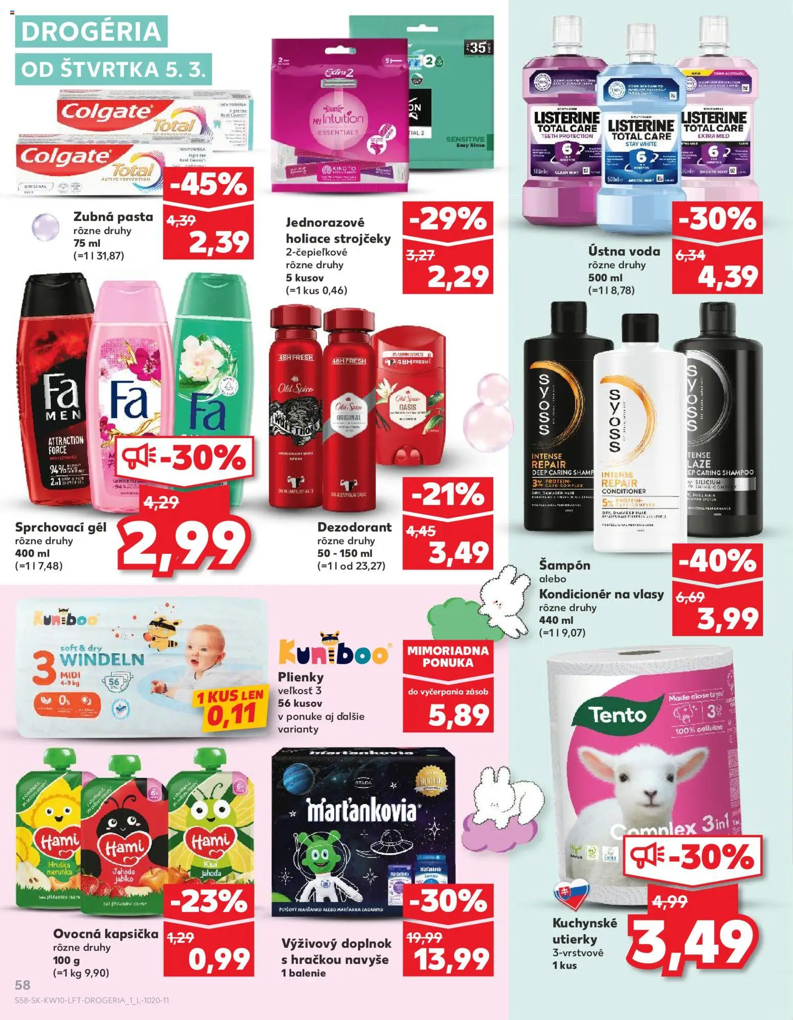 Náhľad Kaufland letáku platného od 05.03.2026