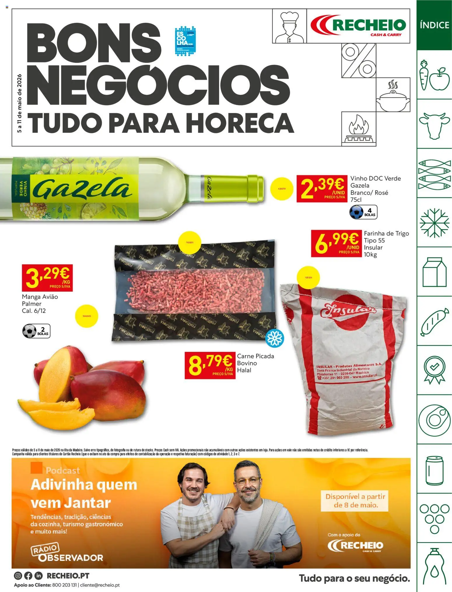 Pré-visualização do folheto da loja Recheio válida a partir de 05/05/2026
