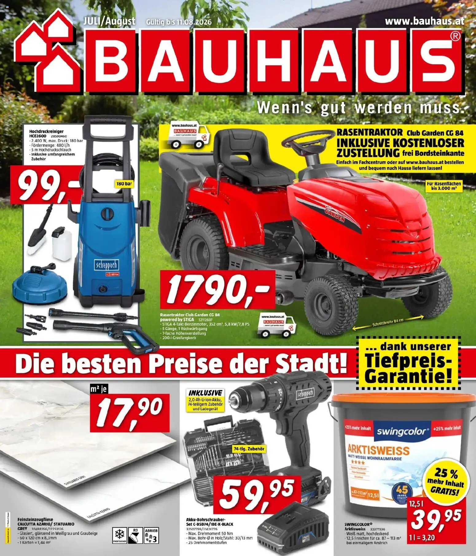 Vorschau der Angebote: Bauhaus Bauhaus Pasching, Wels, Steyr gültig ab 22.07.2026