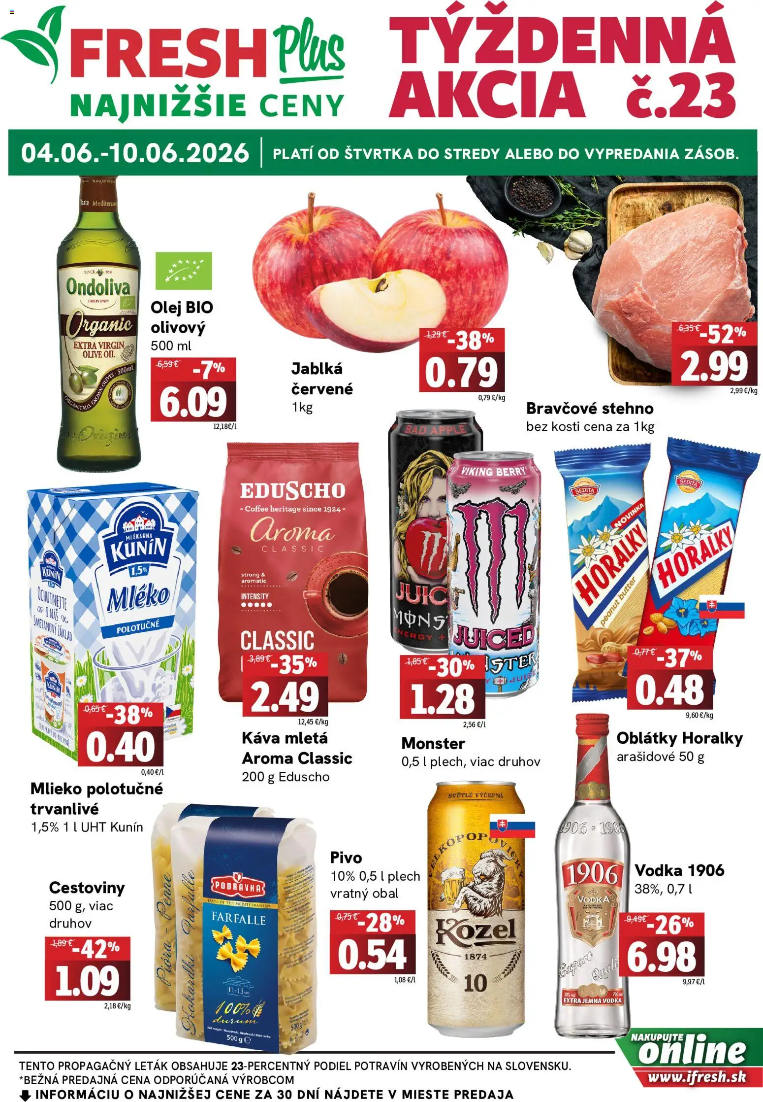 Náhľad Fresh letáku platného od 04.06.2026