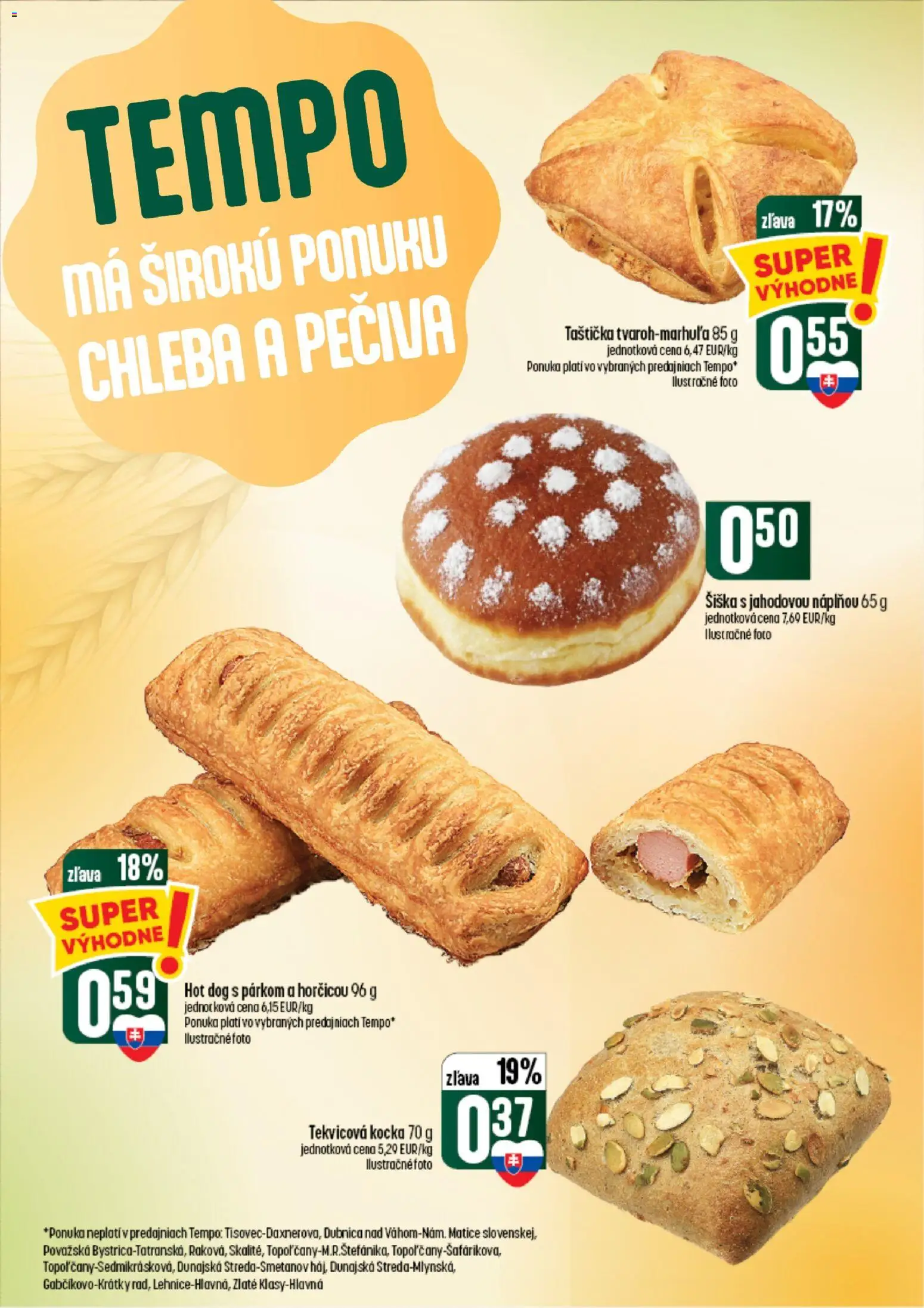Náhľad COOP Jednota letáku platného od 24.09.2026 - Šiška