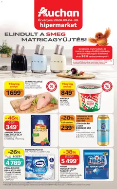 Auchan - Auchan akciós újság megtekintése, amely érvényes 2026.09.24.-től