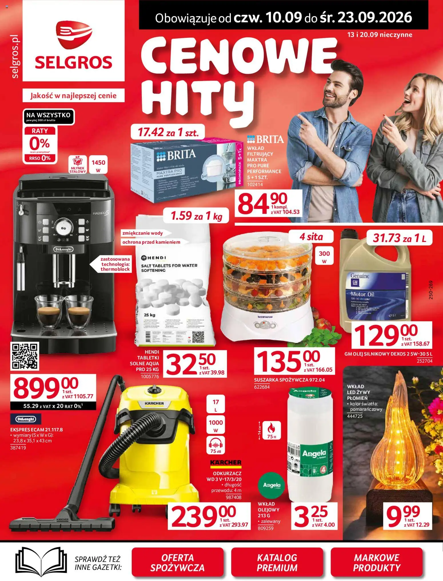 Pogląd gazetki "Selgros cash&carry gazetka - Oferta przemysłowa" ze sklepu Selgros cash&carry ważnej od 10.09.2026