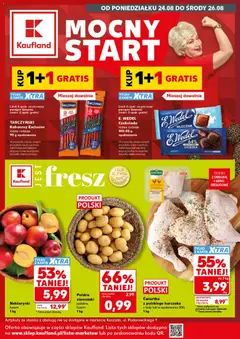 Náhled nabídky: Kaufland Polsko Kaufland Polsko leták - Mocny start platný od 24.08.2026