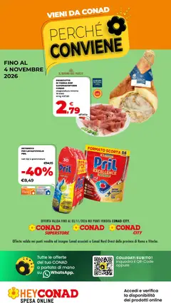 Anteprima dell'opuscolo Conad volantino Perché Conviene dal negozio Conad valido da 22/10/2026