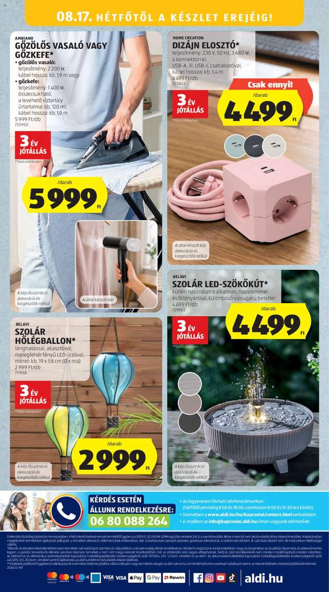 Új Aldi akciós újság 08.13.