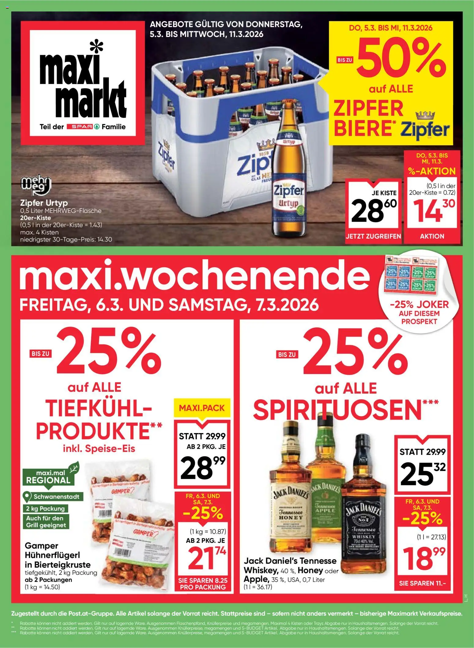 Vorschau der Angebote: Maximarkt Maximarkt Flugblatt gültig ab 05.03.2026 - Apple, Grill, Whiskey