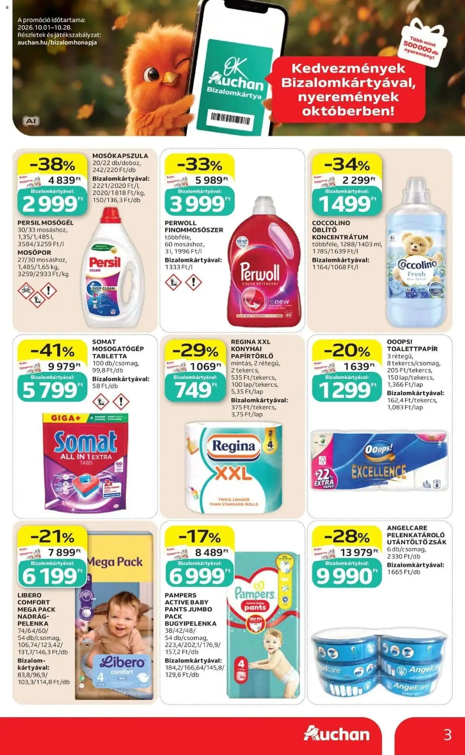 Auchan - Auchan akciós újság Szolnok megtekintése, amely érvényes 2026.10.22.-től