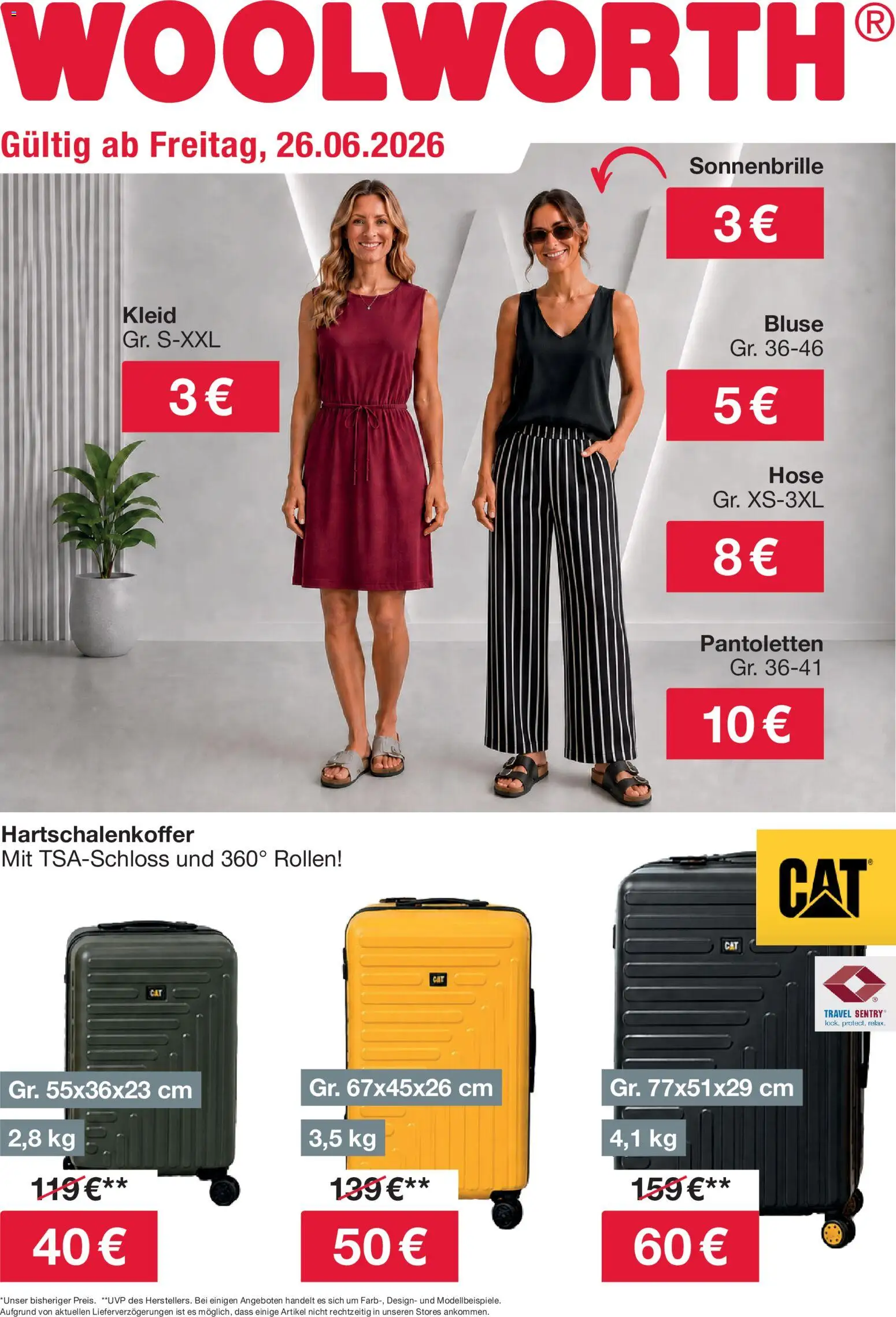 Vorschau von dem Prospekt des Geschäftes Woolworth, gültig ab dem 26.06.2026